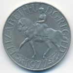 Great Britain, 25 новых пенсов (1977 г.)