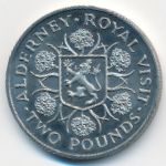 Alderney, 2 фунта (1989 г.)