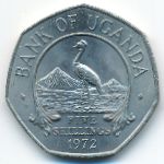 Uganda, 5 шиллингов (1972 г.)