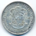 South Africa, 2 шиллинга (1934 г.)