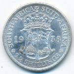 South Africa, 2 1/2 шиллинга (1938 г.)