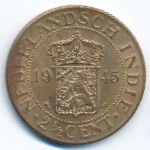 Нидерландская Индия, 2 1/2 цента (1945 г.)
