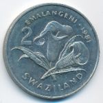 Swaziland, 2 эмалангени (1981 г.)