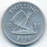 Fiji, 1 шиллинг (1935 г.)