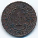 East Africa, 1 пайса (1898 г.)