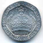 Gibraltar, 20 пенсов, 