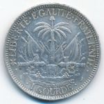 Гаити, 1 гурд (1882 г.)