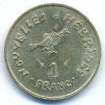 Новые Гебриды, 1 франк (1975 г.)