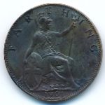 Great Britain, 1 фартинг (1901 г.)
