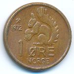 Norway, 1 эре (1972 г.)