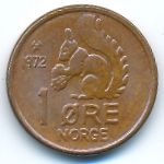 Norway, 1 эре (1972 г.)