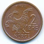 Норвегия, 2 эре (1970 г.)