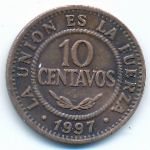 Bolivia, 10 сентаво (1997 г.)