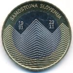 Slovenia, 3 евро (2011 г.)