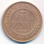 Австралия, 1 пенни (1915 г.)