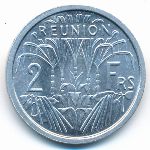 Реюньон, 2 франка (1969 г.)