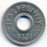 Fiji, 1/2 пенни (1952 г.)