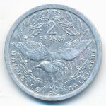 Новая Каледония, 2 франка (2007 г.)