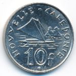 Новая Каледония, 10 франков (2018 г.)