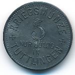 Тутлинген., 5 пфеннигов (1917 г.)
