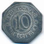 Троссинген., 10 пфеннигов