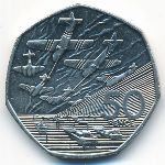 Great Britain, 50 пенсов (1994 г.)