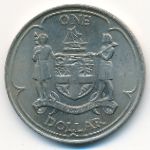 Фиджи, 1 доллар (1969 г.)
