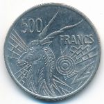 Центральная Африка, 500 франков (1976 г.)