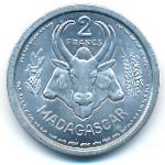 Мадагаскар, 2 франка (1948 г.)