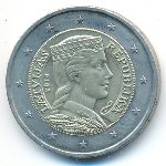 Latvia, 2 евро (2014 г.)