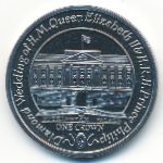 Фолклендские острова, 1 крона (2007 г.)