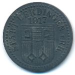 Юрдинген., 10 пфеннигов (1917 г.)