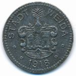 Вайда., 50 пфеннигов (1918 г.)