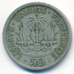 Haiti, 50 сентим (1908 г.)
