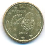 Spain, 10 евроцентов (2002 г.)