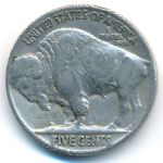 USA, 5 центов (1937 г.)