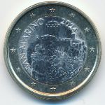 Сан-Марино, 1 евро (2024 г.)