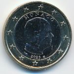 Монако, 1 евро (2023 г.)