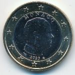 Монако, 1 евро (2023 г.)
