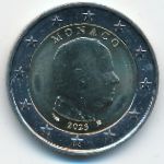 Монако, 2 евро (2023 г.)