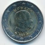 Монако, 2 евро (2023 г.)