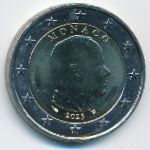Монако, 2 евро (2023 г.)