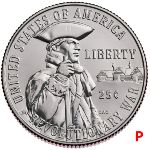 USA, 1/4 доллара (2026 г.)