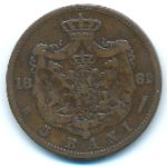 Румыния, 5 бани (1882 г.)