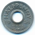 Fiji, 1/2 пенни (1954 г.)