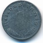 Nazi Germany, 1 рейхспфенниг (1944 г.)