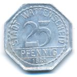 Ваттеншайд., 25 пфеннигов (1920 г.)
