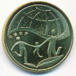 China, 1 юань (2010 г.)