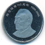 China, 1 юань (2005 г.)