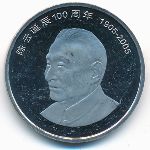 China, 1 юань (2005 г.)